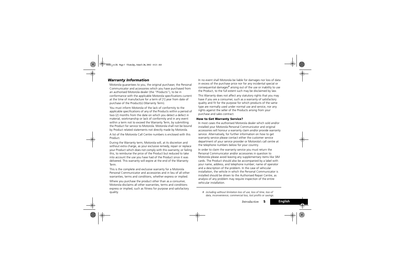 Motorola Series M User Manual | Page 7 / 80