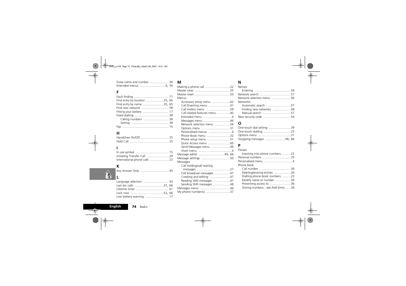 Motorola Series M User Manual | Page 76 / 80