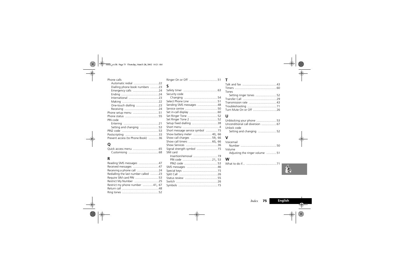 Motorola Series M User Manual | Page 77 / 80