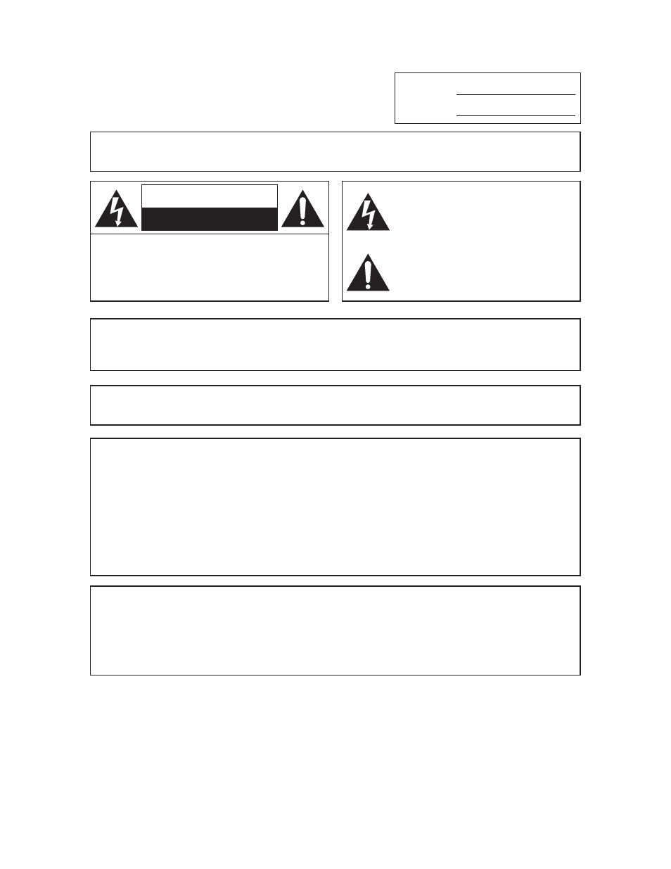 Caution, Dv-sl20u | Sharp DV-SL20U User Manual | Page 2 / 20