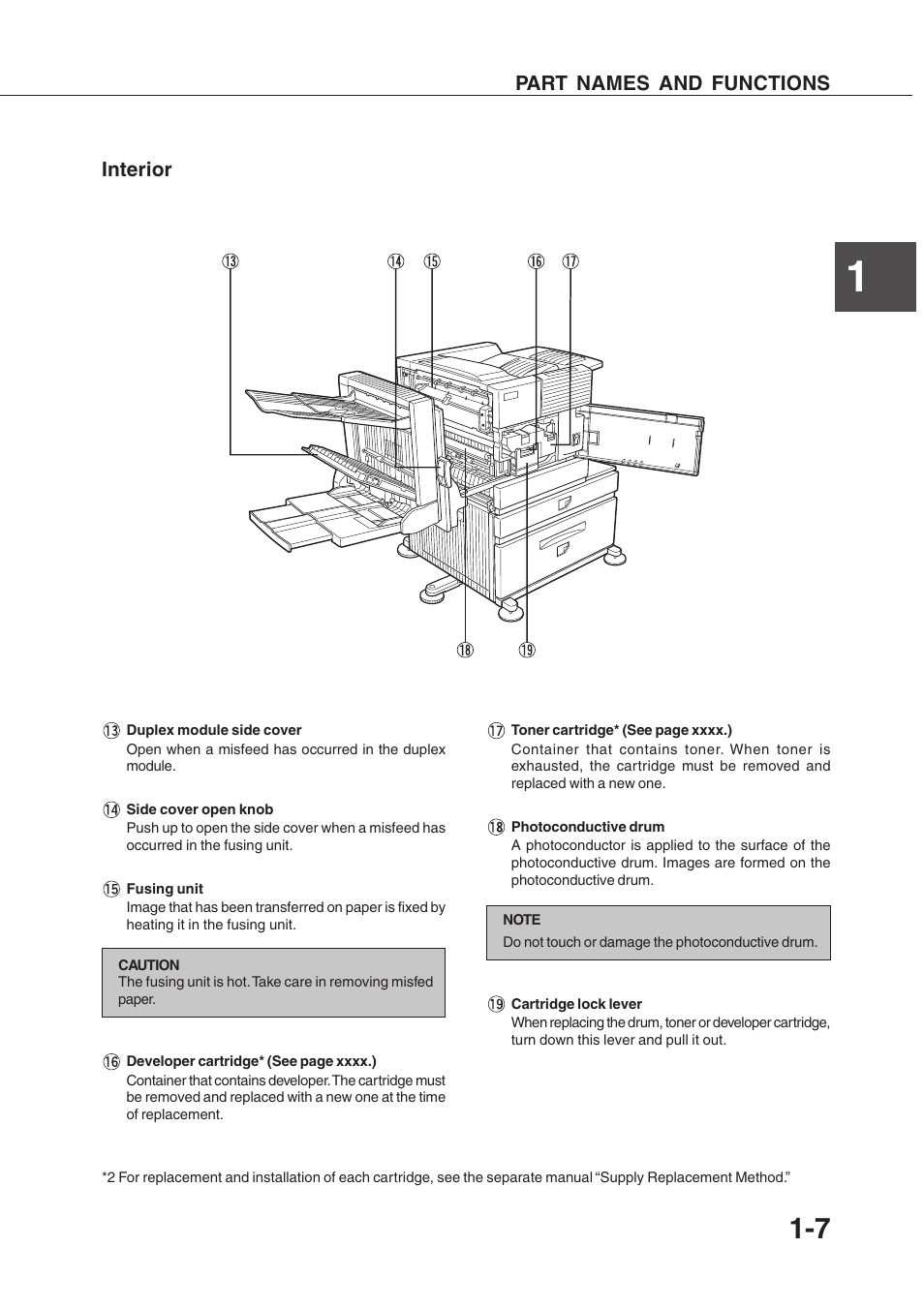 Sharp AR-350 User Manual | Page 17 / 118