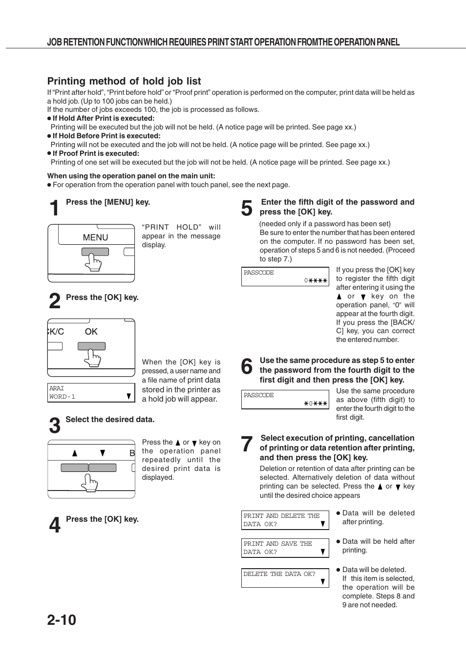 Sharp AR-350 User Manual | Page 46 / 118