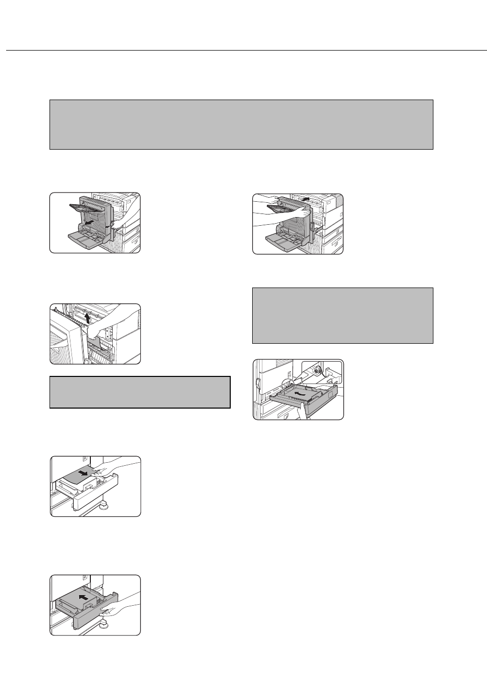 Misfeed in the paper feed area | Sharp AR-350 User Manual | Page 60 / 118