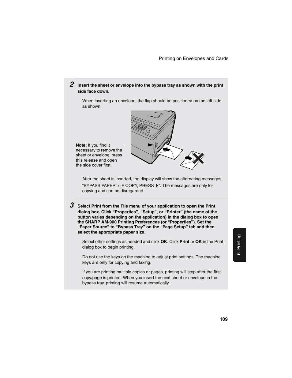 Sharp AM-900 User Manual | Page 111 / 161