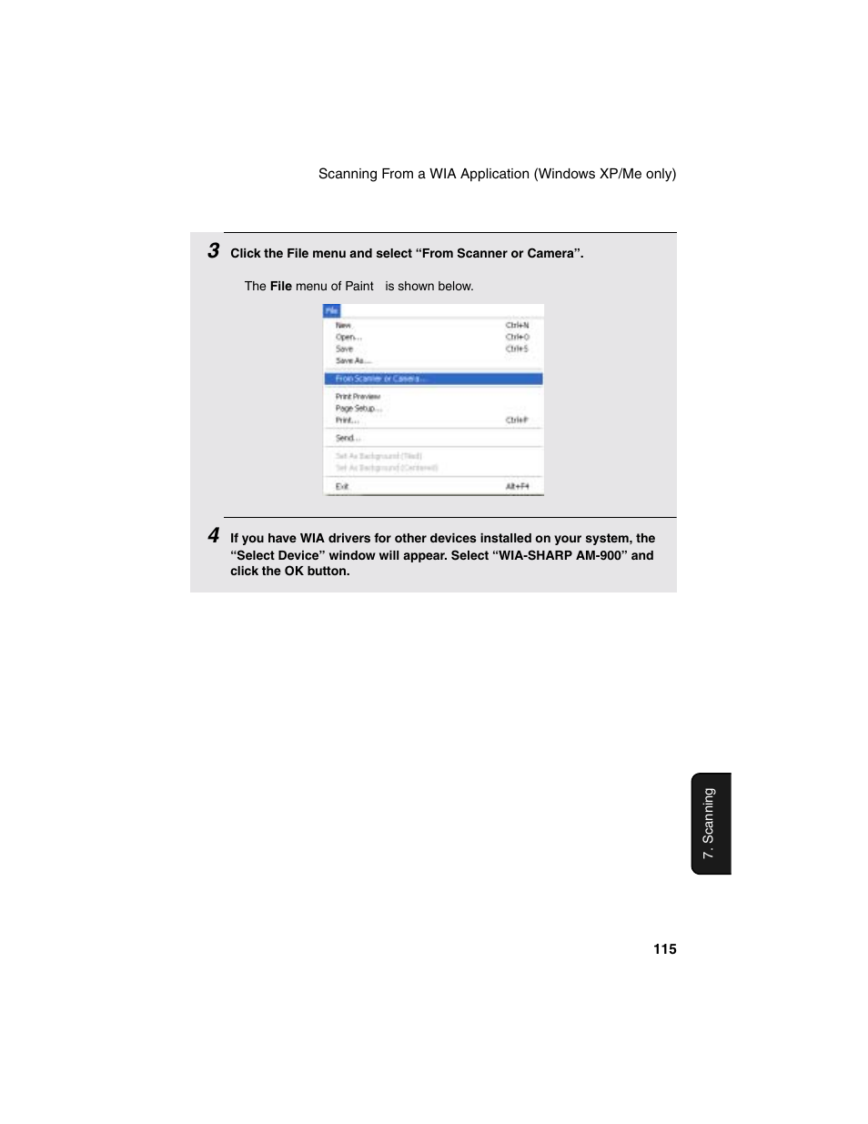 Sharp AM-900 User Manual | Page 117 / 161