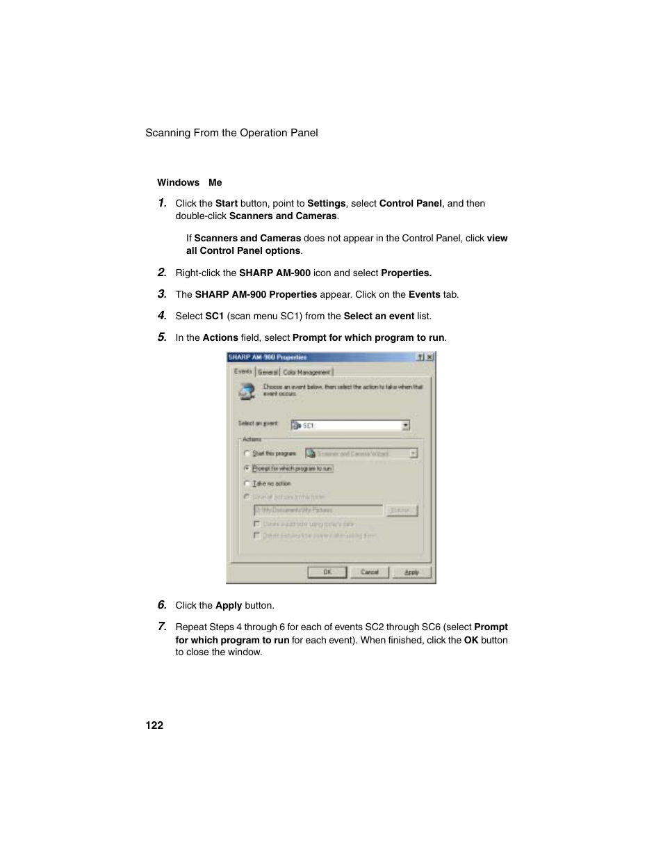 Sharp AM-900 User Manual | Page 124 / 161