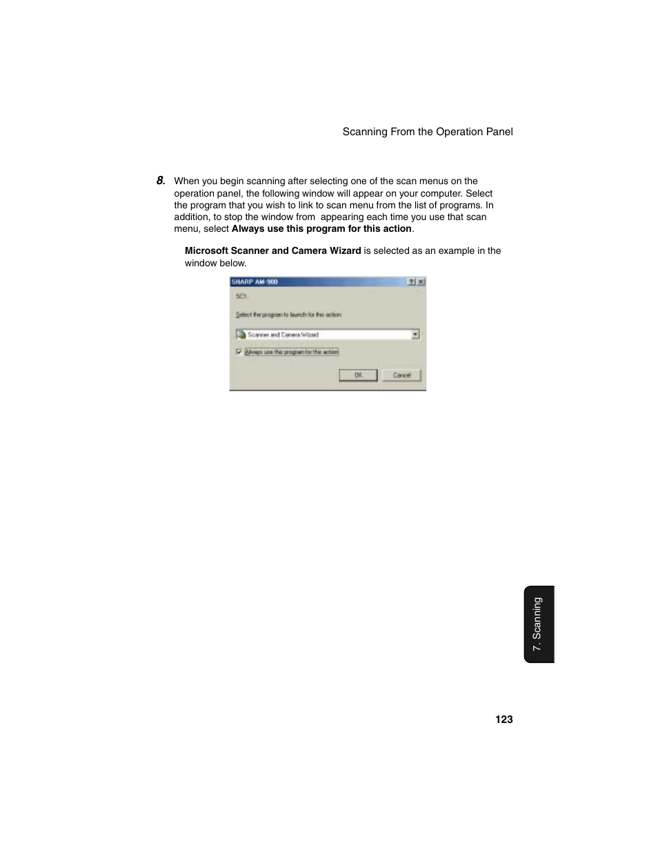 Sharp AM-900 User Manual | Page 125 / 161