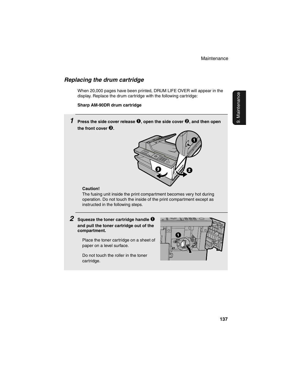 Sharp AM-900 User Manual | Page 139 / 161