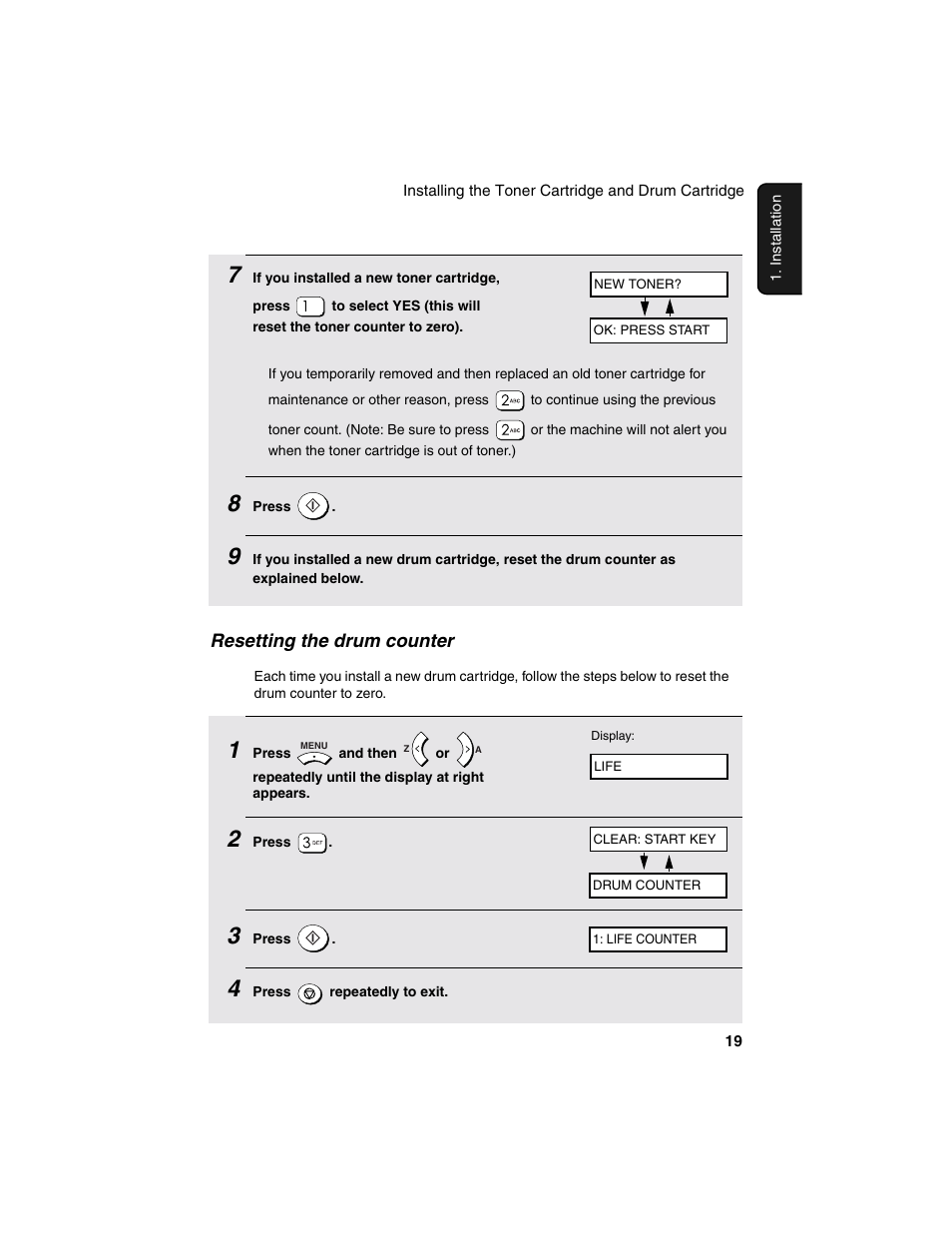 Sharp AM-900 User Manual | Page 21 / 161