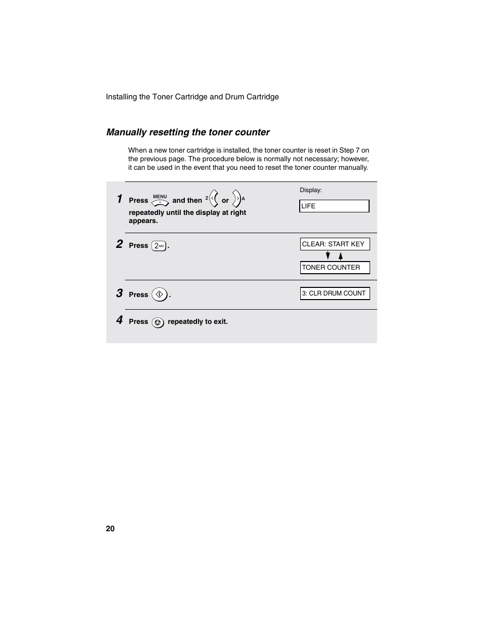 Sharp AM-900 User Manual | Page 22 / 161