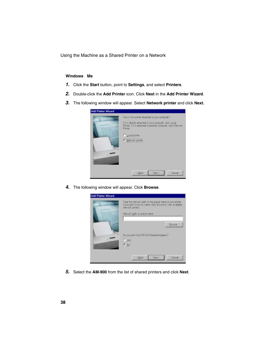 Sharp AM-900 User Manual | Page 40 / 161