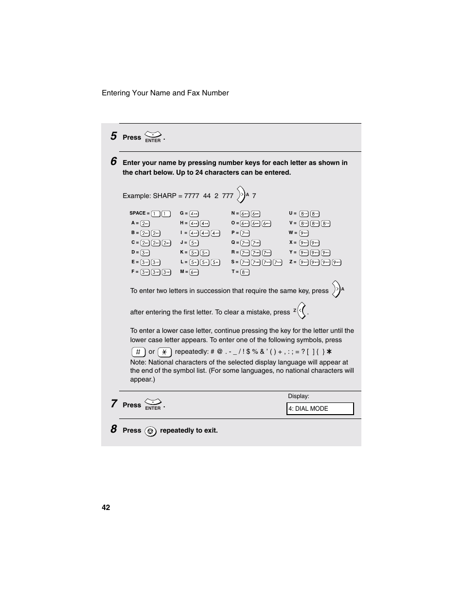 Sharp AM-900 User Manual | Page 44 / 161