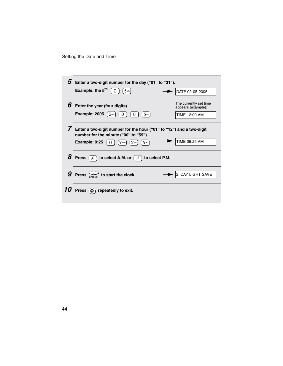 Sharp AM-900 User Manual | Page 46 / 161