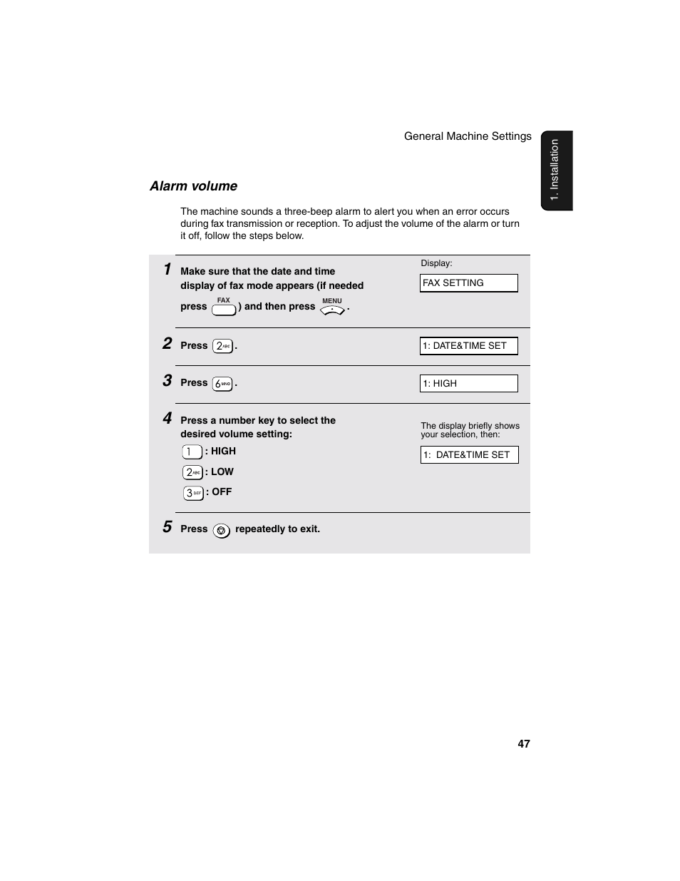 Sharp AM-900 User Manual | Page 49 / 161