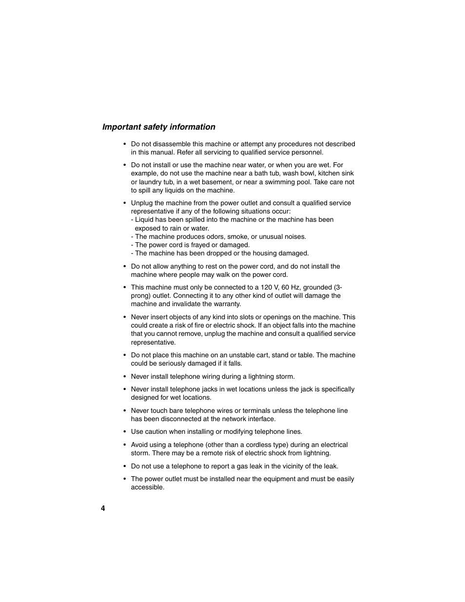 Sharp AM-900 User Manual | Page 6 / 161
