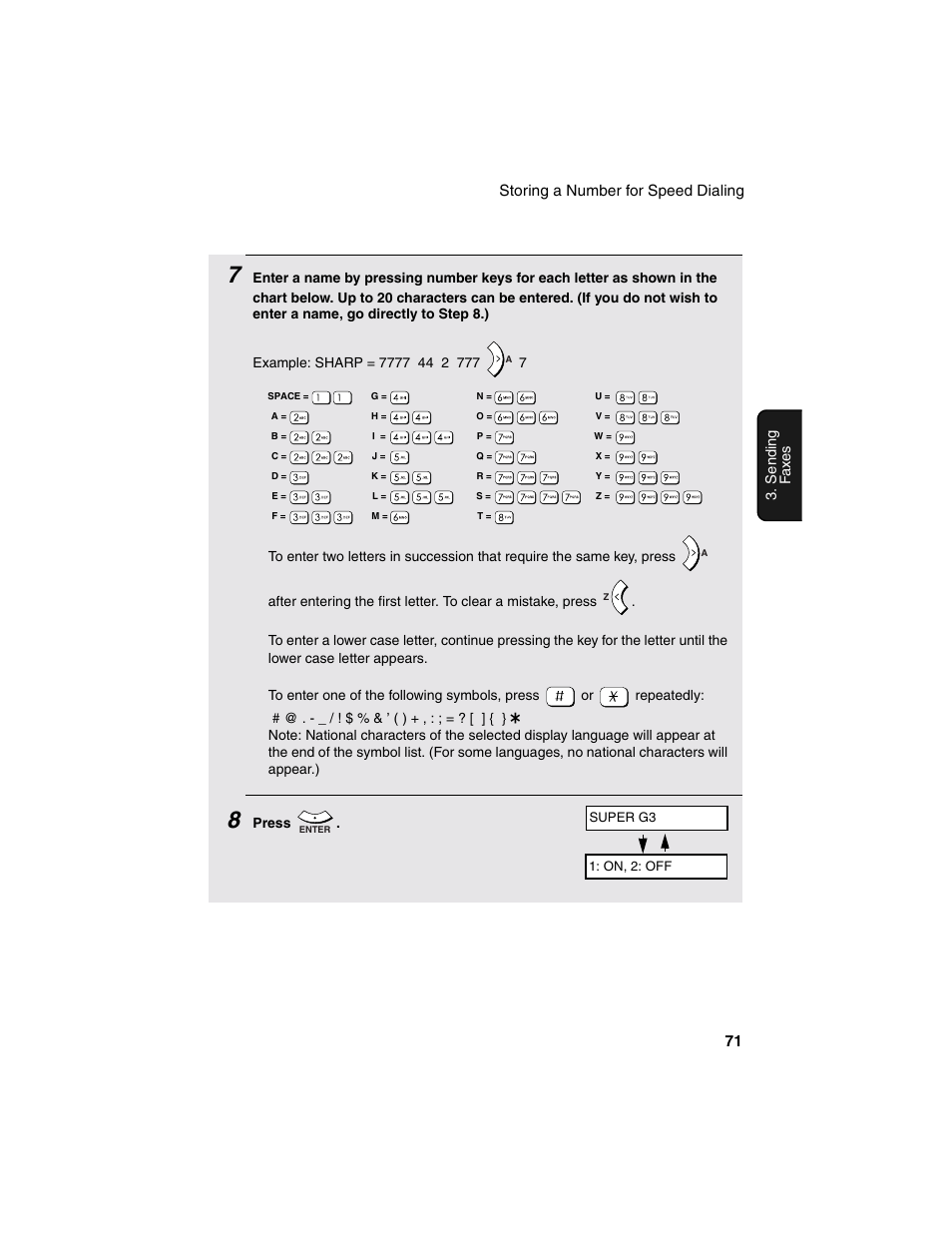 Sharp AM-900 User Manual | Page 73 / 161
