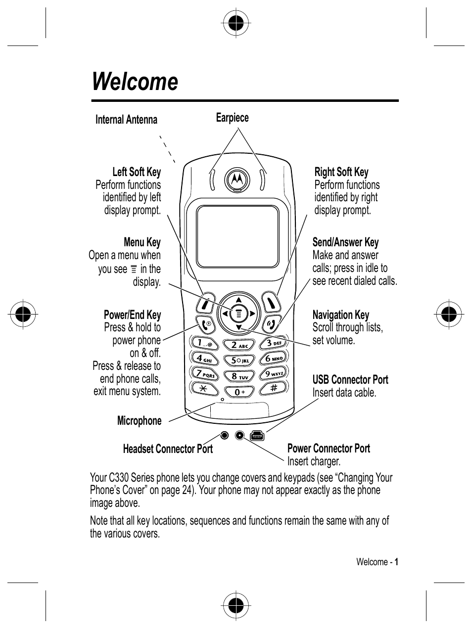 Motorola C332 User Manual | 86 pages