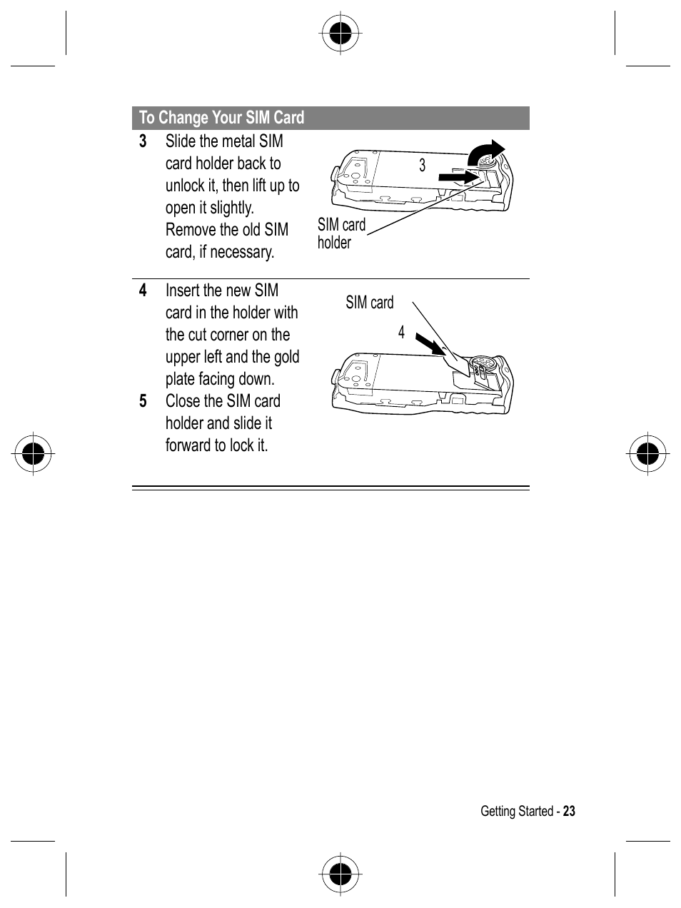 Motorola C332 User Manual | Page 23 / 86