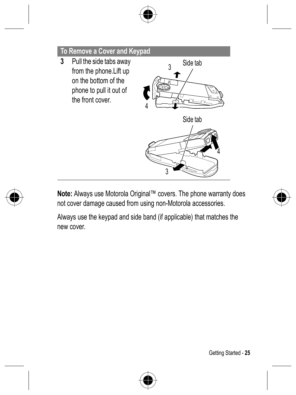 Motorola C332 User Manual | Page 25 / 86