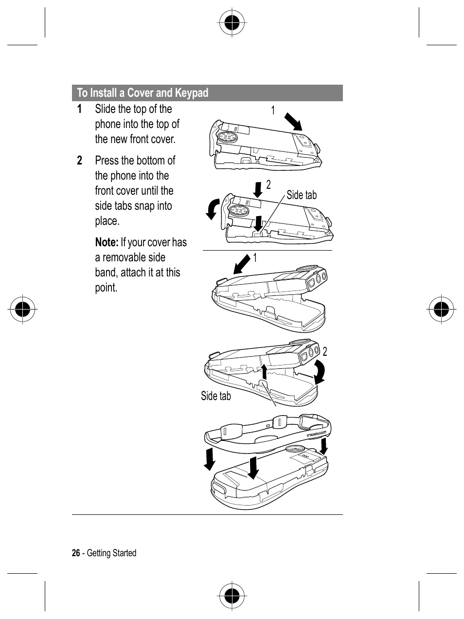 Motorola C332 User Manual | Page 26 / 86