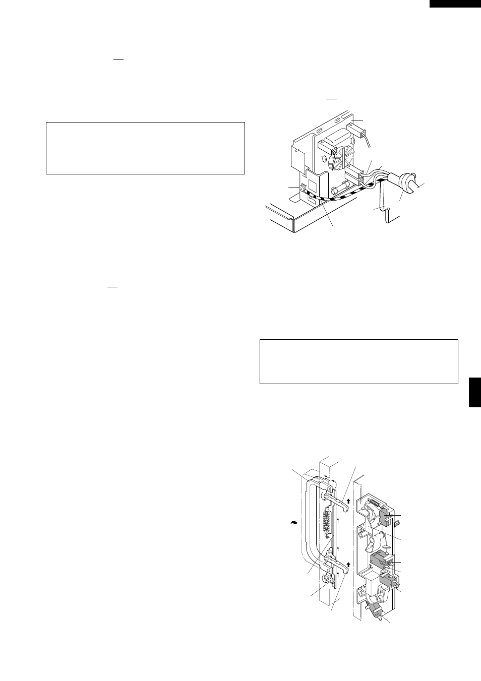 Power supply cord replacement | Sharp R-2397 User Manual | Page 29 / 44