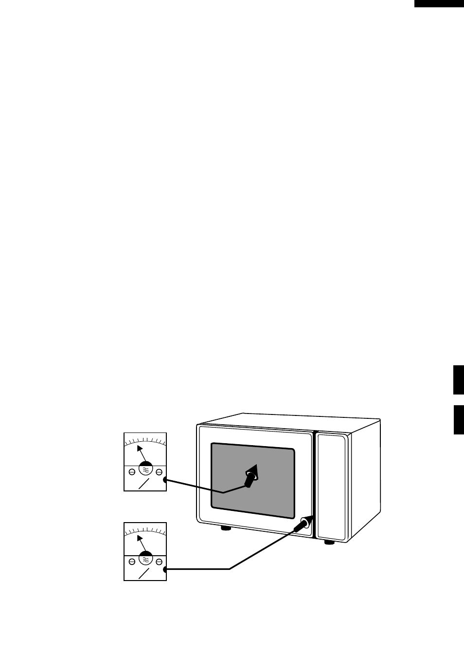 Service information, Microwave measurement | Sharp R-2397 User Manual | Page 31 / 44