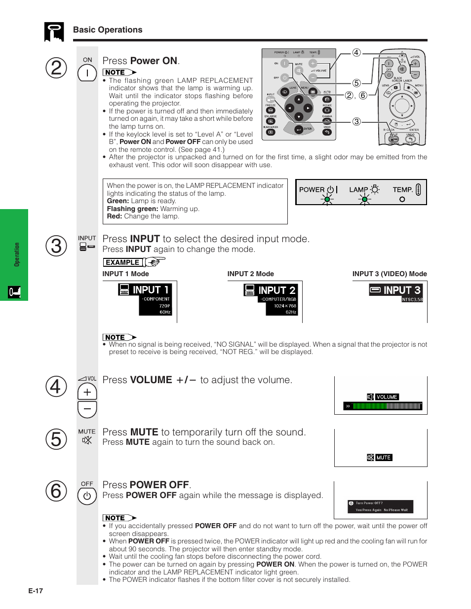 Sharp XG - P10XU User Manual | Page 18 / 65