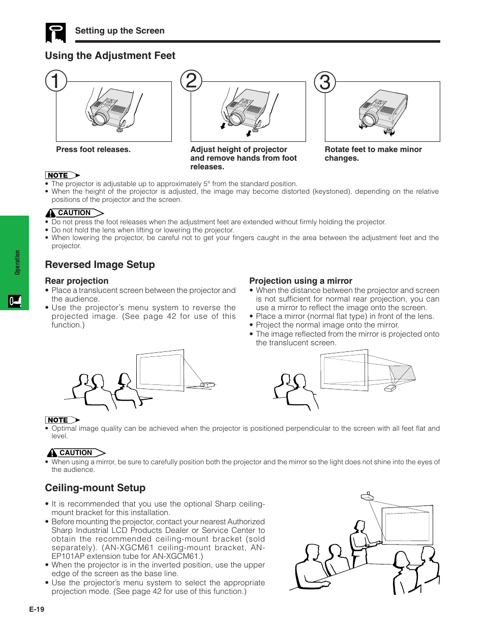 Sharp XG - P10XU User Manual | Page 20 / 65