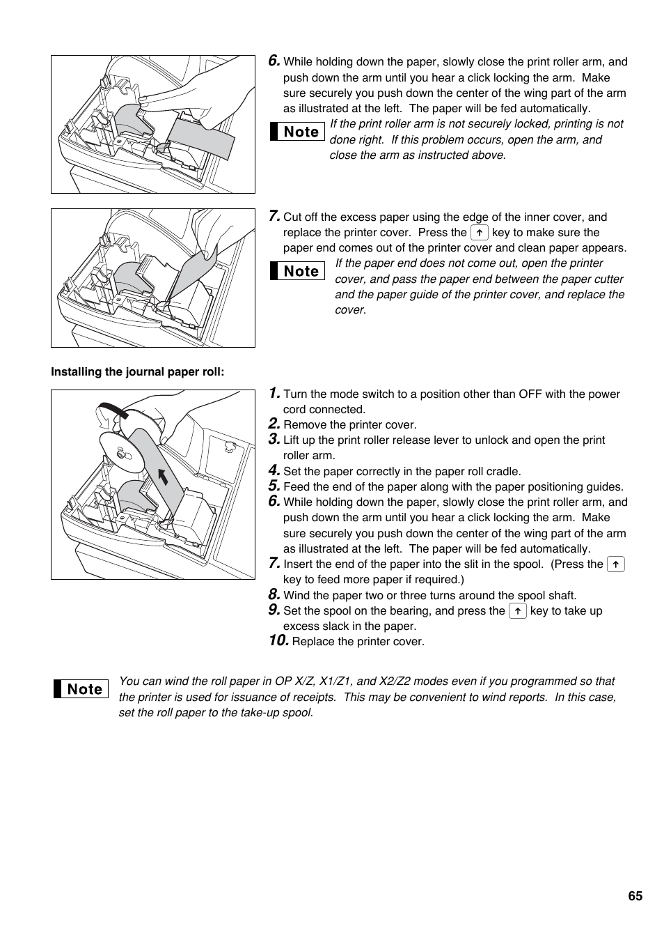 Sharp electronic cash register XE-A20S User Manual | Page 67 / 108