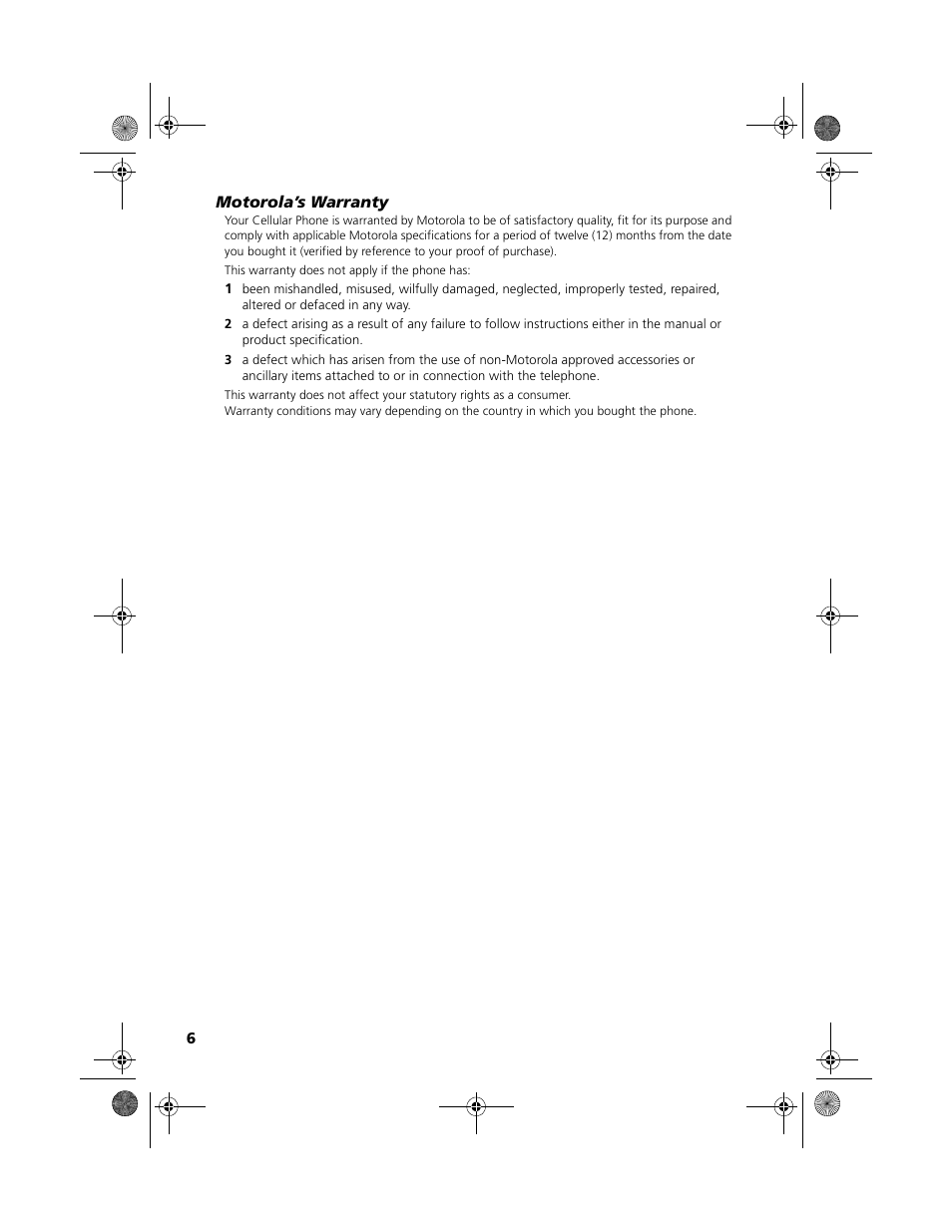 Motorola V2088 User Manual | Page 12 / 80