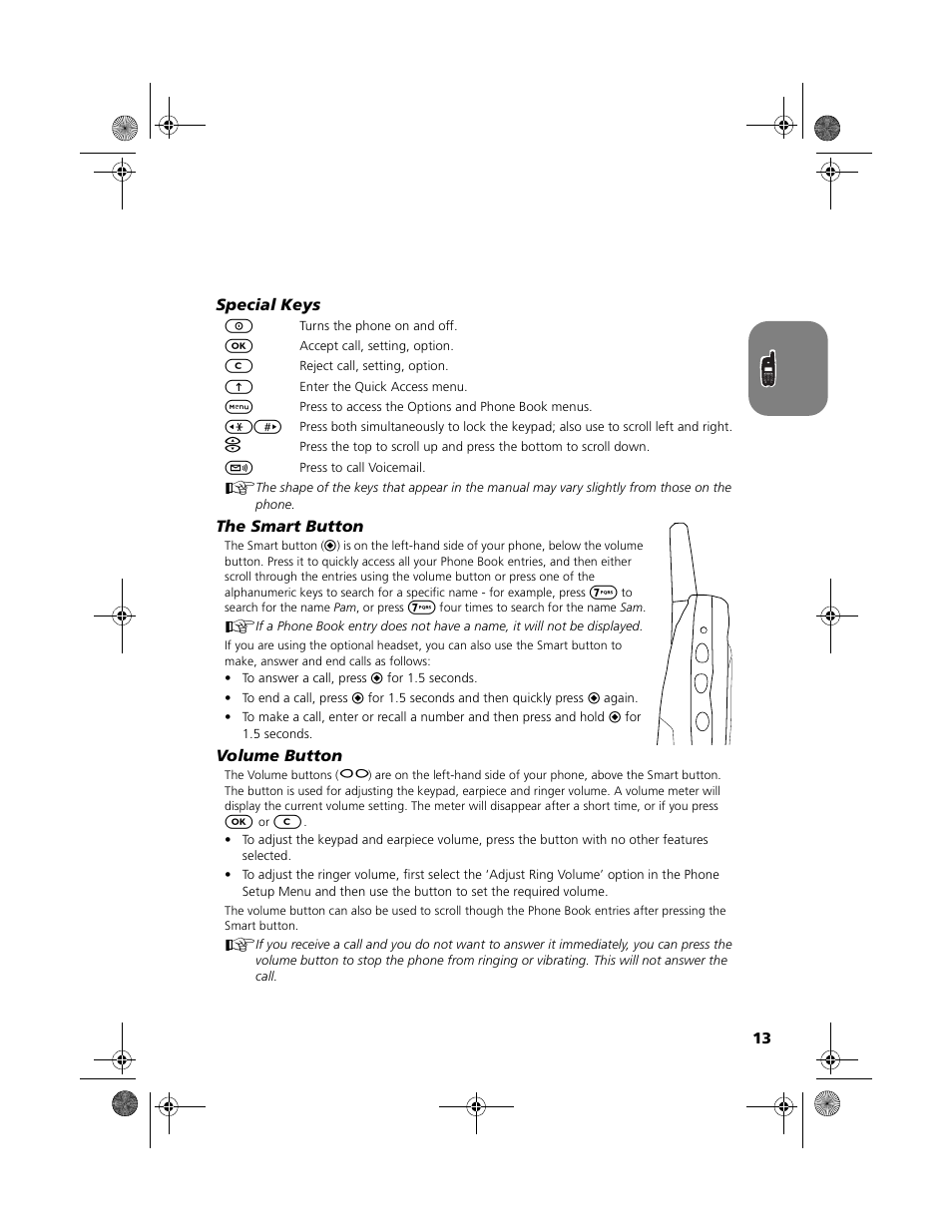 About your phone, battery and sim card | Motorola V2088 User Manual | Page 19 / 80