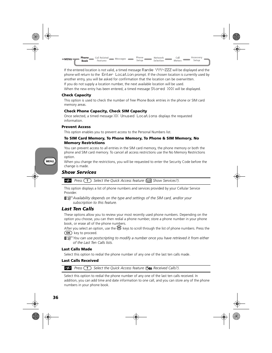 Motorola V2088 User Manual | Page 42 / 80