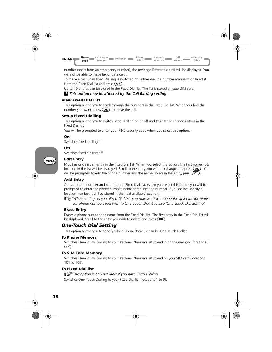 Motorola V2088 User Manual | Page 44 / 80