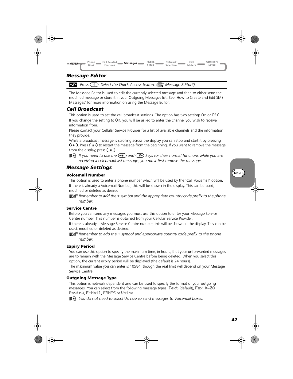 Motorola V2088 User Manual | Page 53 / 80