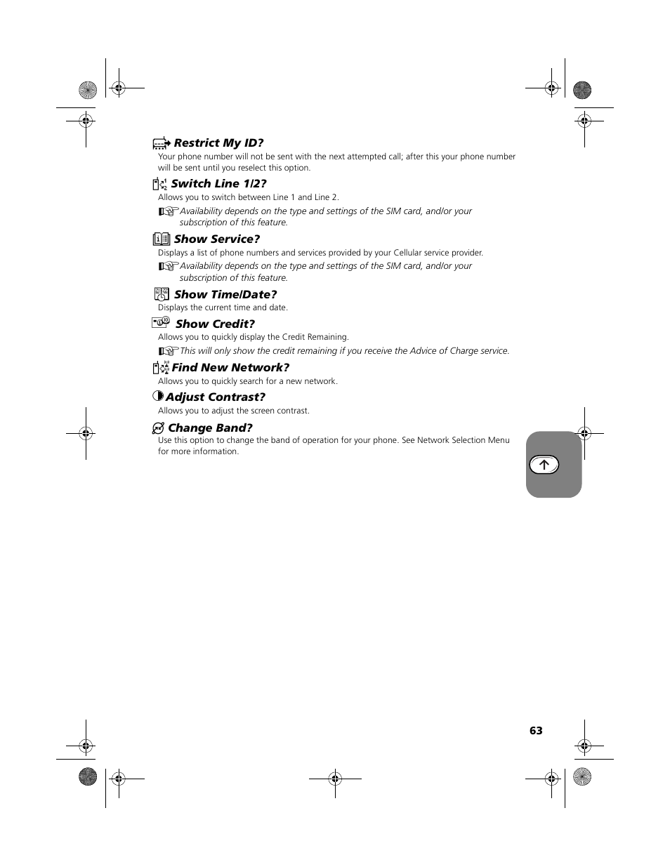 Motorola V2088 User Manual | Page 69 / 80