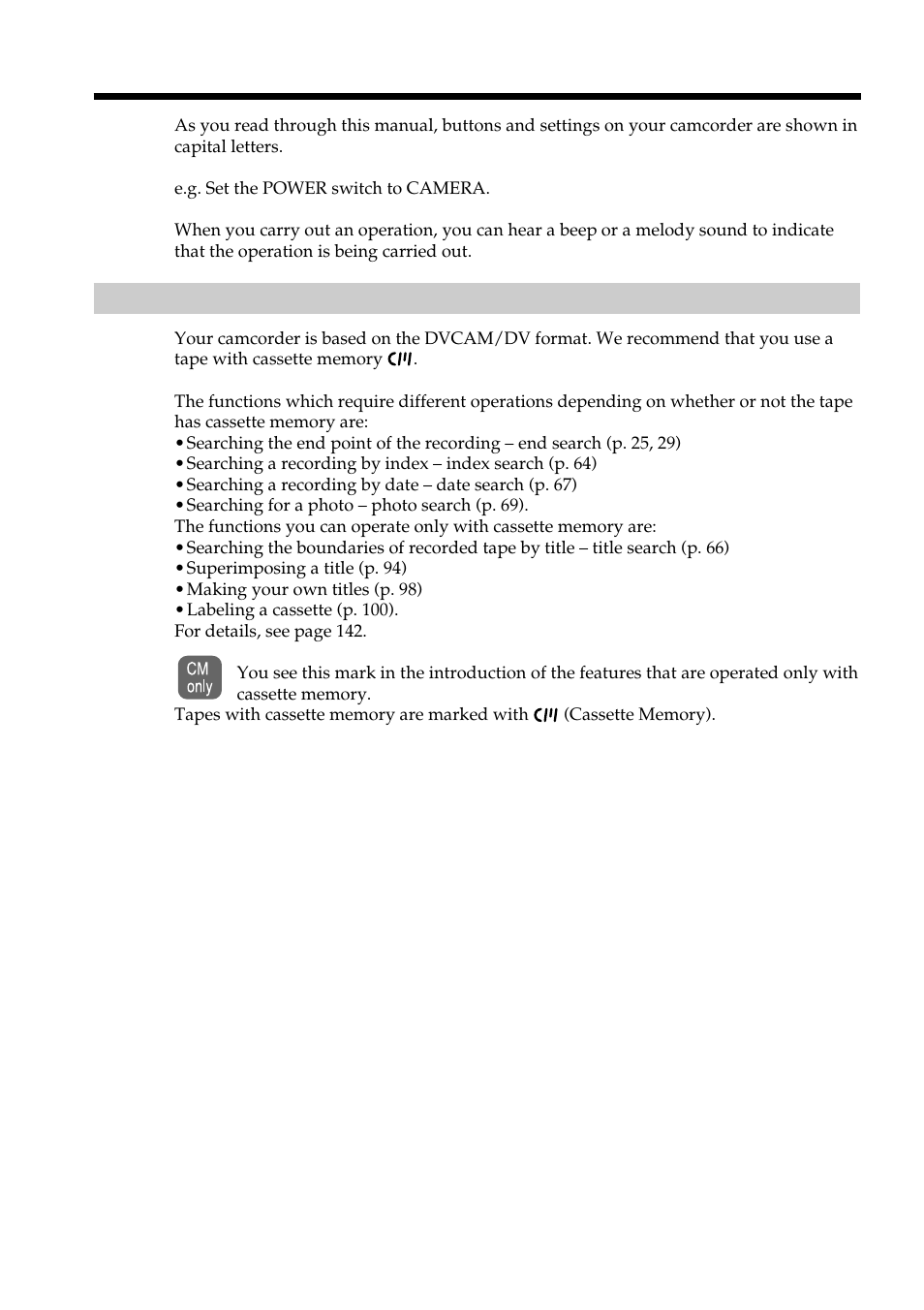 Using this manual | Sharp DSR-PD150P User Manual | Page 6 / 172