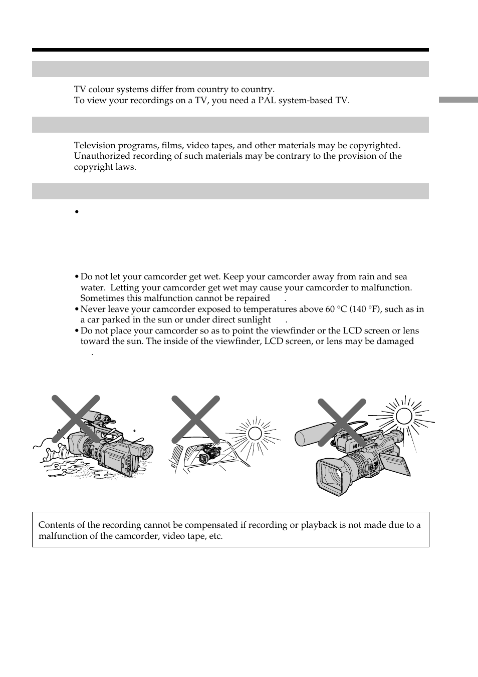 Sharp DSR-PD150P User Manual | Page 7 / 172
