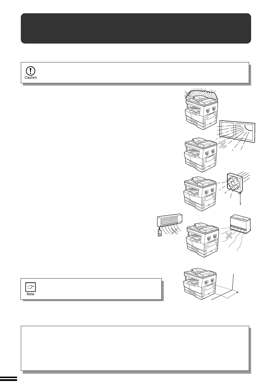 Copier installation | Sharp AL-1670 User Manual | Page 10 / 72