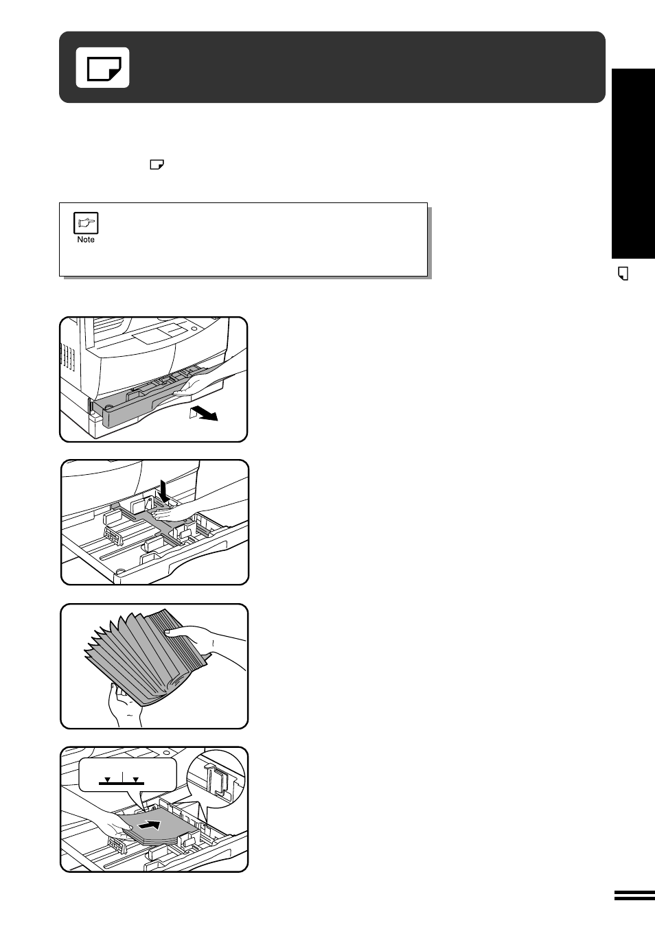 Loading copy paper | Sharp AL-1670 User Manual | Page 15 / 72