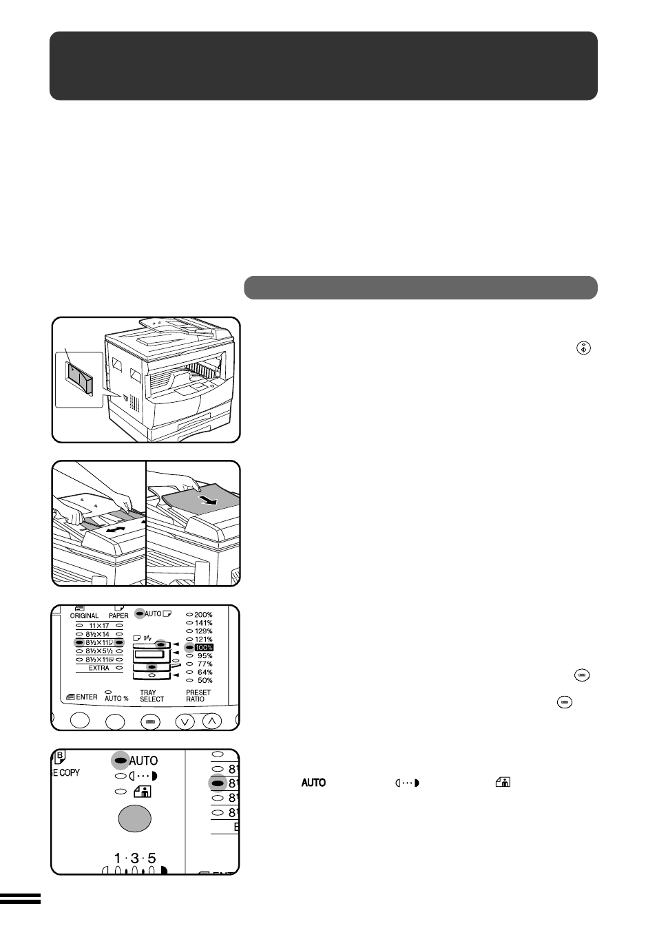Normal copying | Sharp AL-1670 User Manual | Page 18 / 72