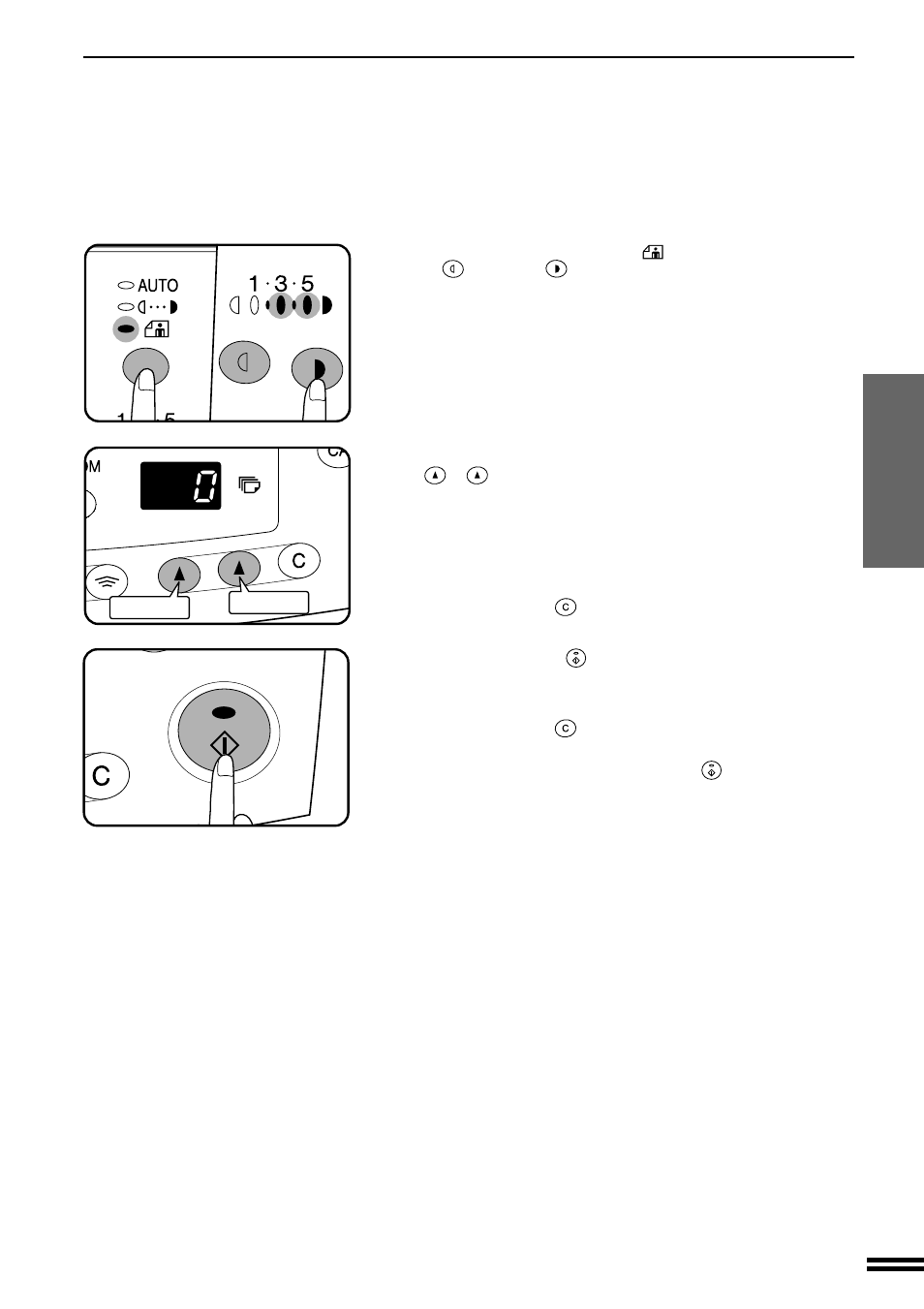 Normal copying | Sharp AL-1670 User Manual | Page 21 / 72