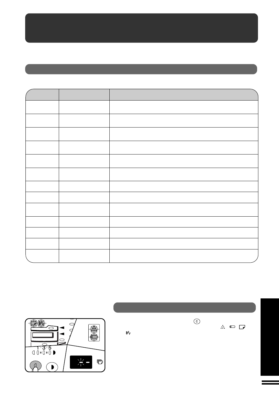 User programs, List of user programs, Setting the user programs | Sharp AL-1670 User Manual | Page 51 / 72