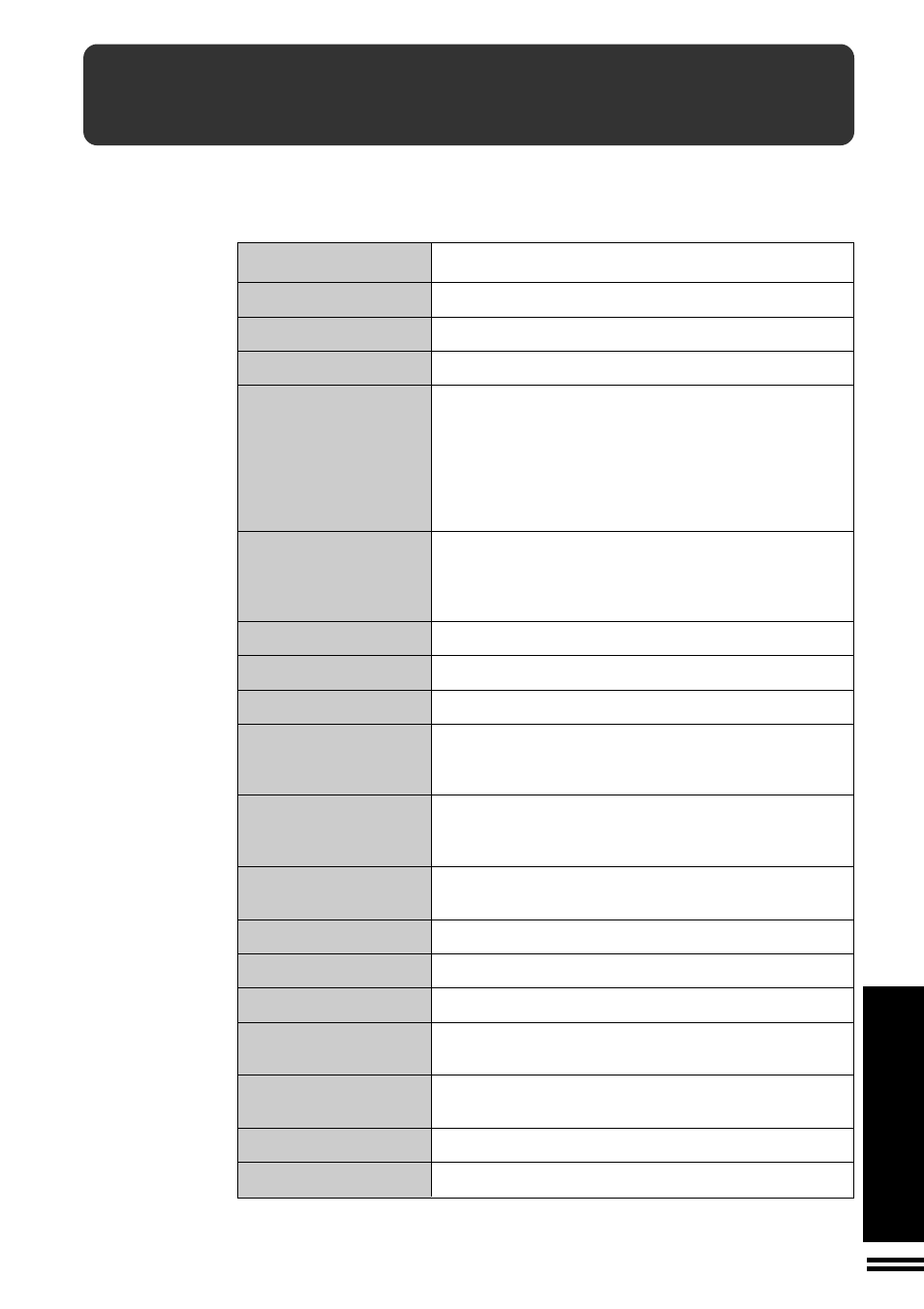 Specifications, Copier | Sharp AL-1670 User Manual | Page 63 / 72
