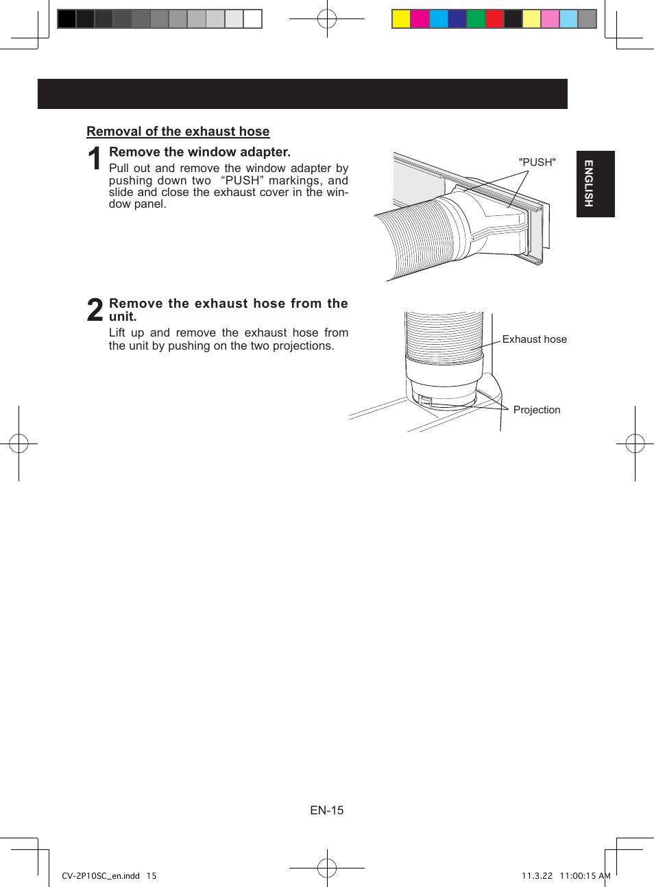 Sharp CV-2P10SC User Manual | Page 17 / 60