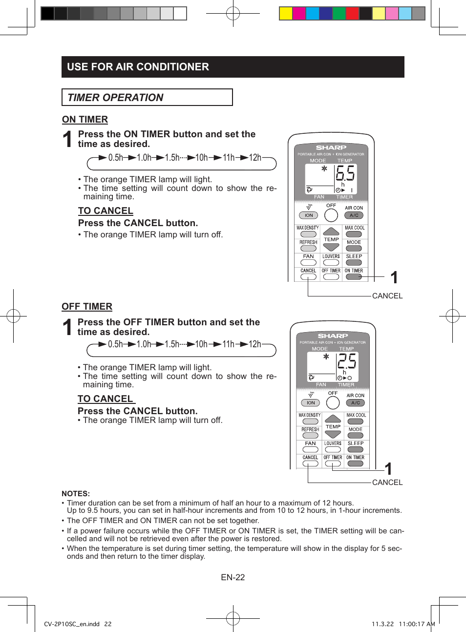 Sharp CV-2P10SC User Manual | Page 24 / 60