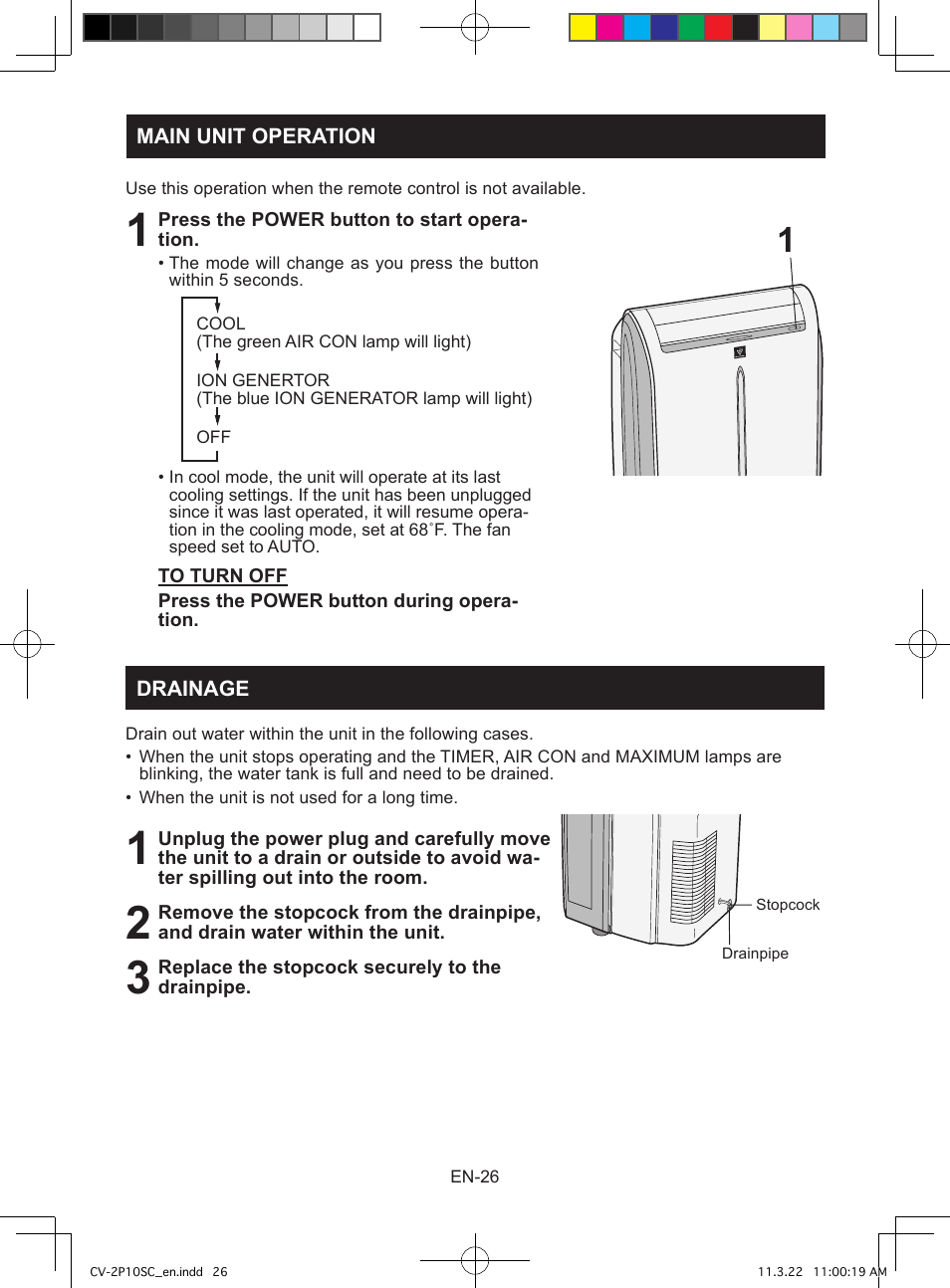 Sharp CV-2P10SC User Manual | Page 28 / 60