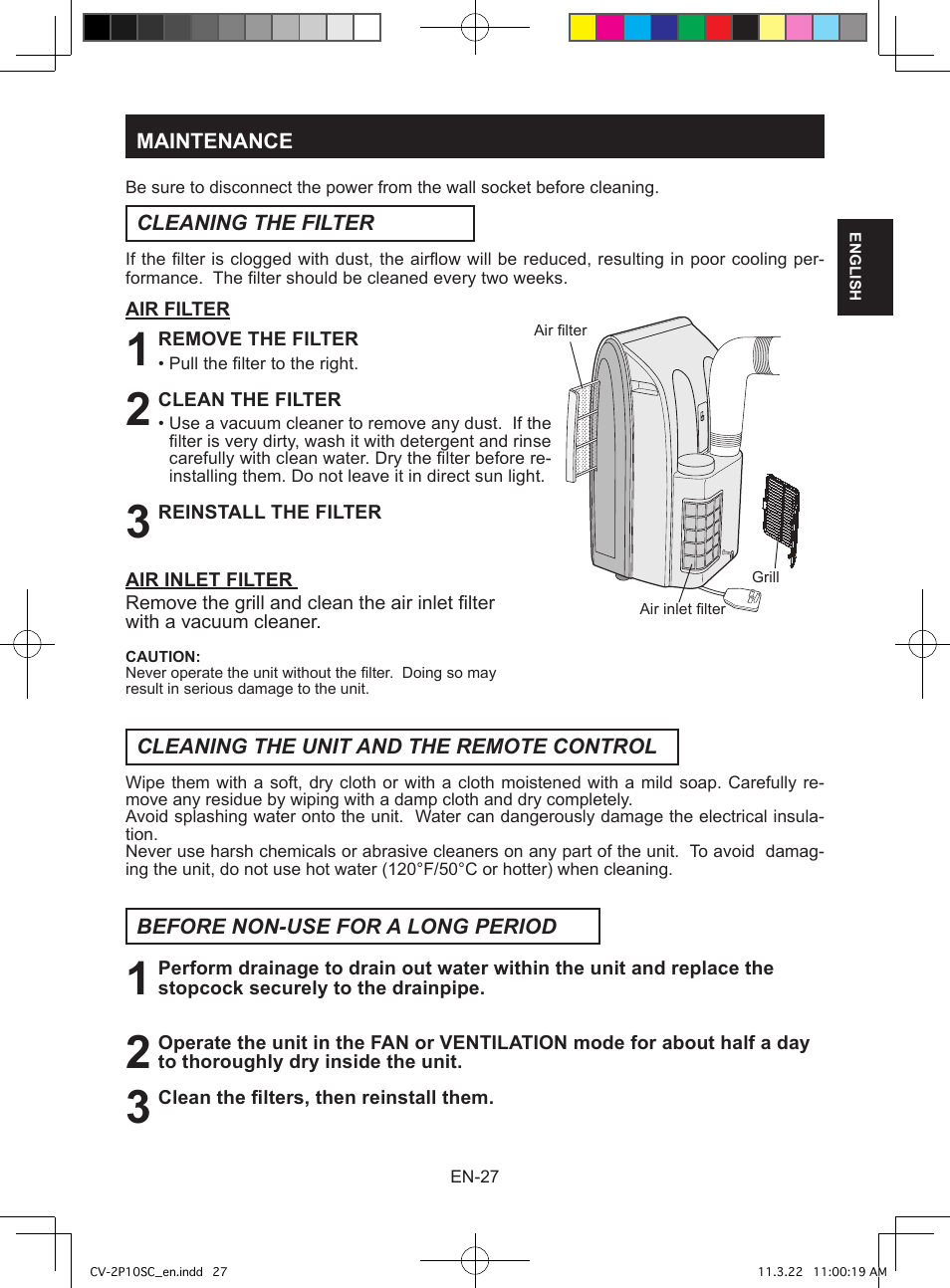 Sharp CV-2P10SC User Manual | Page 29 / 60