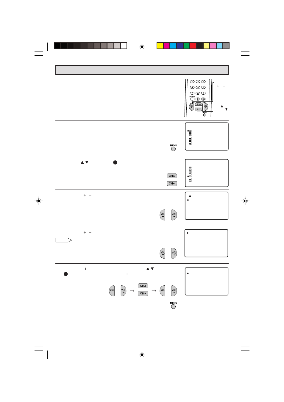 Parent control (v-chip operation) (continued) | Sharp 32C241 User Manual | Page 17 / 47