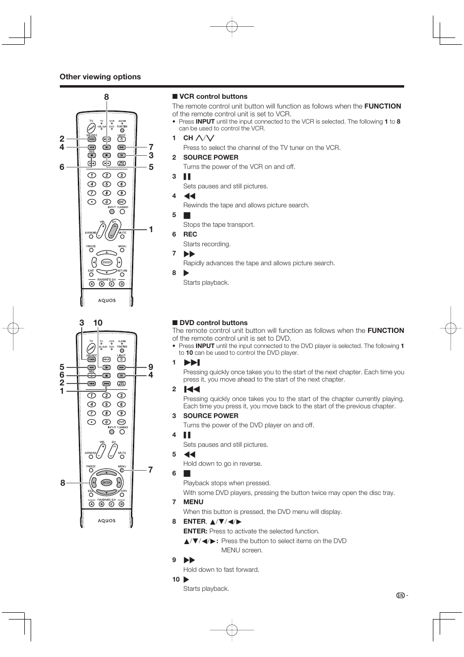 Sharp AQUOS LC-37DW99U User Manual | Page 51 / 59