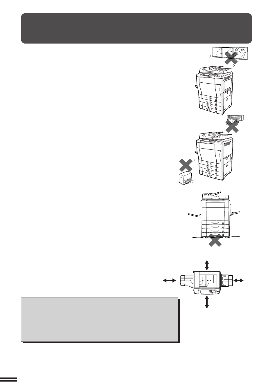 Installation requirements | Sharp AR-C160 User Manual | Page 14 / 148